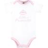 imageHudson Baby babygirls Cotton Bodysuits 3packFairy Princess