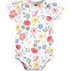 imageHudson Baby babygirls Cotton Bodysuits 3packFavorita Botanical Tutu