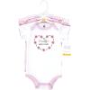 imageHudson Baby babygirls Cotton Bodysuits 3packFloral Sweetheart