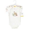 imageHudson Baby babygirls Cotton Bodysuits 3packForest Animals