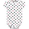 imageHudson Baby babygirls Cotton Bodysuits 3packGirl Daddy Red Black