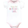 imageHudson Baby babygirls Cotton Bodysuits 3packGirl Mothers Day