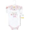 imageHudson Baby babygirls Cotton Bodysuits 3packGirl Mothers Day