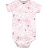 imageHudson Baby babygirls Cotton Bodysuits 3packGirl New Elephant