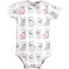 imageHudson Baby babygirls Cotton Bodysuits 3packGirl Whimsical Dog