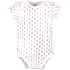 imageHudson Baby babygirls Cotton Bodysuits 3packHoney Bunny Flower