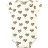 imageHudson Baby babygirls Cotton Bodysuits 3packLeopard Hearts