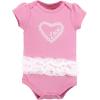 imageHudson Baby babygirls Cotton Bodysuits 3packLove Daisy Tutu
