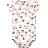 imageHudson Baby babygirls Cotton Bodysuits 3packMamas Girl Pink Peony Tutu