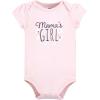 imageHudson Baby babygirls Cotton Bodysuits 3packMamas Girl Tiny Flower