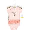 imageHudson Baby babygirls Cotton Bodysuits 3packMamas Mini Tutu