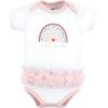 imageHudson Baby babygirls Cotton Bodysuits 3packModern Rainbow