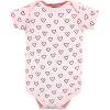 imageHudson Baby babygirls Cotton Bodysuits 3packModern Rainbow