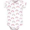 imageHudson Baby babygirls Cotton Bodysuits 3packModern Rainbow