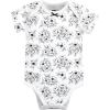 imageHudson Baby babygirls Cotton Bodysuits 3packMom Dad Toile
