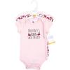 imageHudson Baby babygirls Cotton Bodysuits 3packMommys Sweetheart Cherry