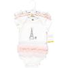 imageHudson Baby babygirls Cotton Bodysuits 3packParis Tutu