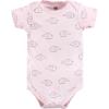 imageHudson Baby babygirls Cotton Bodysuits 3packPink Gray Elephant