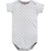 imageHudson Baby babygirls Cotton Bodysuits 3packPink Gray Elephant