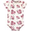 imageHudson Baby babygirls Cotton Bodysuits 3packSo Loved Roses