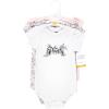 imageHudson Baby babygirls Cotton Bodysuits 3packSo Pretty Flower