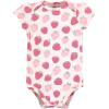 imageHudson Baby babygirls Cotton Bodysuits 3packStrawberry Love