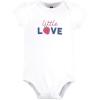 imageHudson Baby babygirls Cotton Bodysuits 3packStrawberry Love