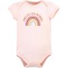 imageHudson Baby babygirls Cotton Bodysuits 3packSunshine Rainbows