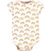 imageHudson Baby babygirls Cotton Bodysuits 3packSunshine Rainbows
