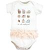 imageHudson Baby babygirls Cotton Bodysuits 3packSweet Bakery