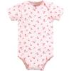 imageHudson Baby babygirls Cotton Bodysuits 3packSweet Cherry