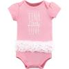 imageHudson Baby babygirls Cotton Bodysuits 3packTiny Little Love Tutu