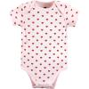 imageHudson Baby babygirls Cotton Bodysuits 3packValentine Sweetheart