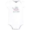 imageHudson Baby babygirls Cotton Bodysuits 3packWild Flower Garden