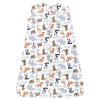 imageHudson Baby Unisex Baby Cotton Sleeveless Wearable Sleeping Bag Whale Aztec 1824 Months USZoo Animals
