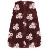 Burgundy Floral Sleeveless