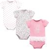 imageHudson Baby babygirls Cotton Bodysuits 3packTiny Little Love Tutu