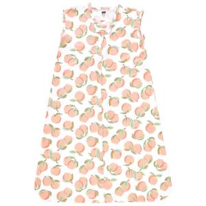 imageHudson Baby Unisex Baby Cotton Sleeveless Wearable Sleeping Bag Sack Blanket Modern Rainbow 06 MonthsPeach