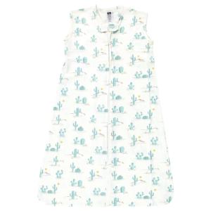 imageHudson Baby Unisex Baby Cotton Sleeveless Wearable Sleeping Bag Whale Aztec 1824 Months USDesert Cactus