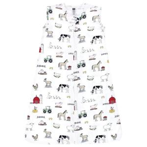 imageHudson Baby Unisex Baby Cotton Sleeveless Wearable Sleeping Bag Whale Aztec 1824 Months USFarm