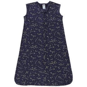imageHudson Baby Unisex Baby Cotton Sleeveless Wearable Sleeping Bag Whale Aztec 1824 Months USNavy Constellation