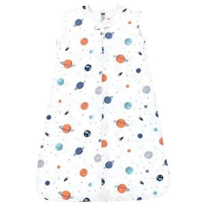 imageHudson Baby Unisex Baby Cotton Sleeveless Wearable Sleeping Bag Whale Aztec 1824 Months USSpace