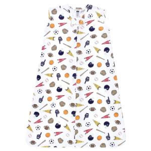 imageHudson Baby Unisex Baby Cotton Sleeveless Wearable Sleeping Bag Whale Aztec 1824 Months USSports Fan