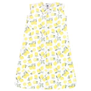 imageHudson Baby Unisex Baby Cotton Sleeveless Wearable Sleeping Bag Whale Aztec 1824 Months USYellow Lemon