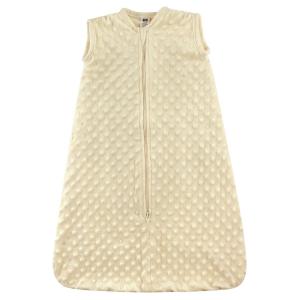 imageHudson Baby Unisex Baby Plush Sleeping Bag Sack Blanket Boy Farm Animals Long Sleeve 612 MonthsCream Dot Mink