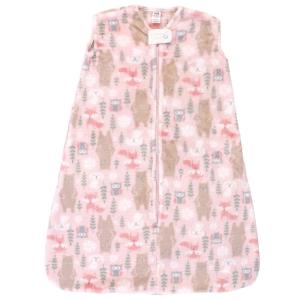 imageHudson Baby Unisex Baby Plush Sleeping Bag Sack Blanket Boy Farm Animals Long Sleeve 612 MonthsGirl Forest