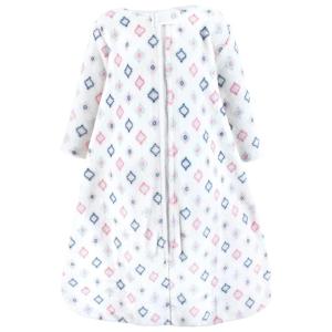 imageHudson Baby Unisex Baby Plush Sleeping Bag Sack Blanket Boy Farm Animals Long Sleeve 612 MonthsLong Sleeve Aztec