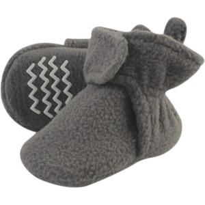 imageHudson Baby UnisexChild Cozy Fleece BootiesCharcoal Gray