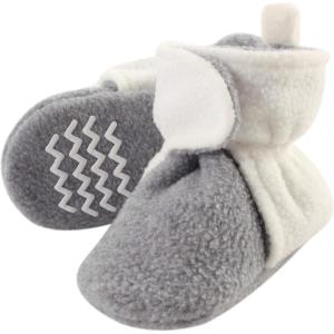 imageHudson Baby UnisexChild Cozy Fleece BootiesCream Heather Gray