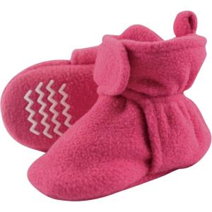 imageHudson Baby UnisexChild Cozy Fleece BootiesDark Pink